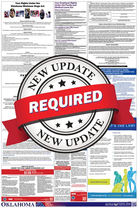 Oklahoma Labor Law Posters Buy Online Oklahoma Compliance Posters
