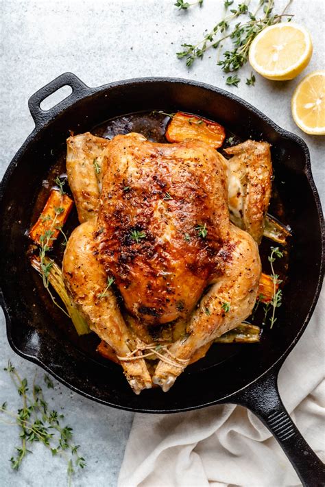 The Best Whole Roasted Chicken All The Healthy Things
