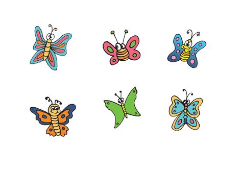 Butterfly cartoon transparent images (3,638). Free Cartoon Butterfly Vector Series - Download Free ...