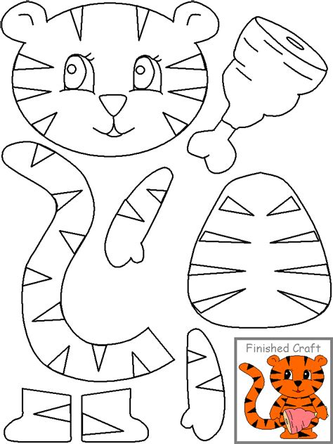 Zoo Animals Cut And Paste Coloring Pages Amiyatemurillo