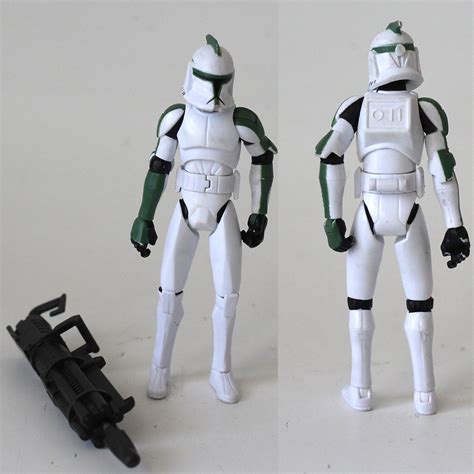 Star Wars Clone Wars 41st Elite Corps Clone Trooper Loose Figure
