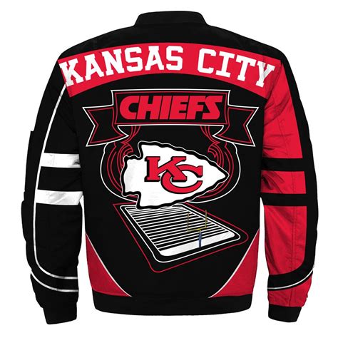 Kansas City Chiefs Bomber Jacket Winter Coat T For Men Jack Sport Shop
