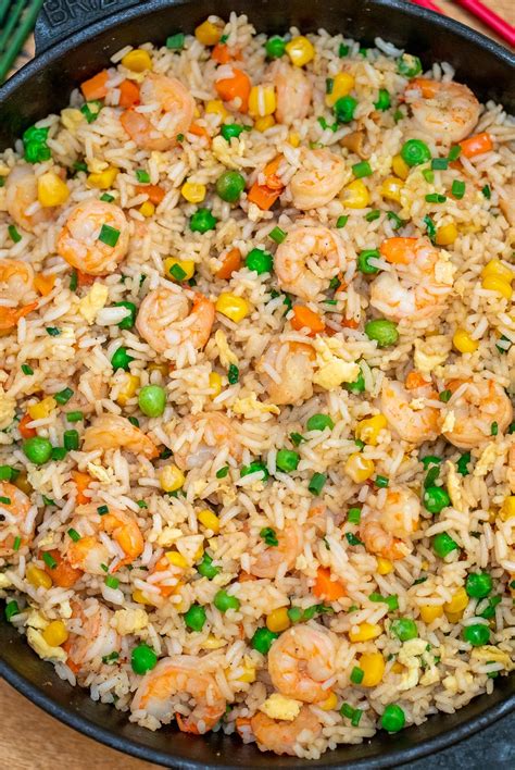 Shrimp Fried Rice Recipe Video Sweet And Savory Meals