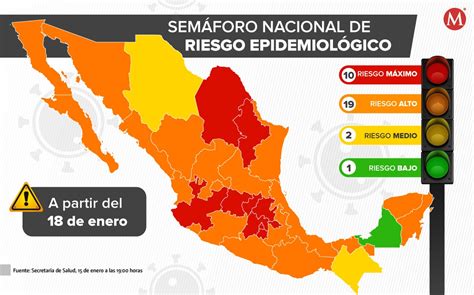 La secretaría de salud (ssa) informó la posición de los estados en el semáforo epidemiológico para las dos siguientes semanas, del 7 al 20 de junio 2021: Semáforo de covid-19 en México: situación actual del 18 al ...