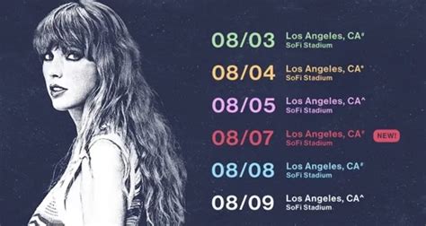 Taylor Swift Adds Another New Dates To Eras Tour
