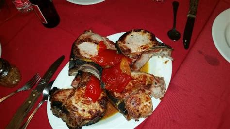 Best Pork Chops Picture Of Two Toms Restaurant Brooklyn