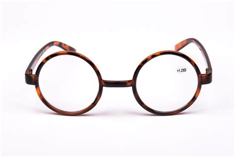 Round Frame Reading Glasses Classic Unisex Retro 4 Colours And 12