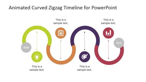 Step Zig Zag Timeline Template For Powerpoint Slidemodel Sexiz Pix