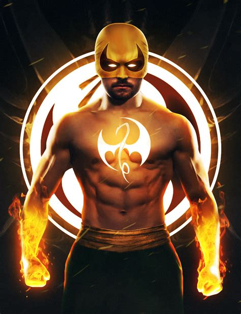 marvel iron fist by ehnony on deviantart