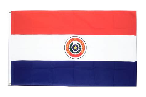 Paraguay flag description the flag of paraguay has three horizontal bands of equal width in red national anthem: Buy Paraguay Flag - 3x5 ft (90x150 cm) - Royal-Flags