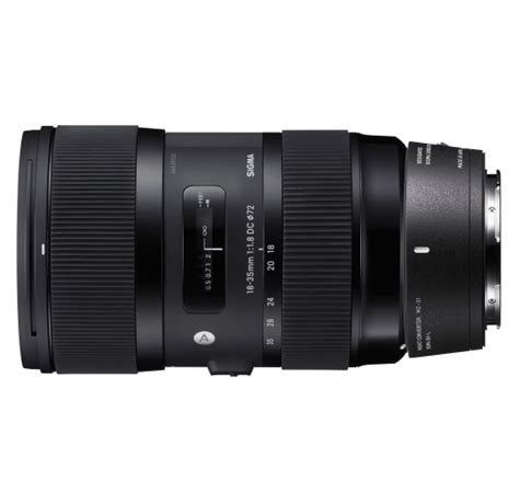 The lens has a plastic shell with a mixture of metallic parts and a new compound material, tsc (thermally stable composite), used inside. Hire a Sigma 18-35mm F1.8 DC HSM ART - L-Mount Fit | Rent ...