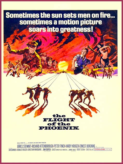 Poster The Flight Of The Phoenix 1965 Poster Pasarea Phoenix