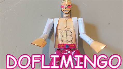 Doflimingo Paper Action Figure Mini Review1 Youtube