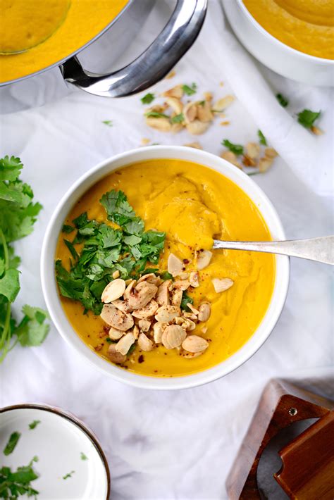 Roasted Ginger Carrot Soup Simply Scratch