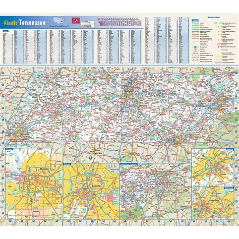 Tennessee maps showing counties, roads, highways, cities, rivers, topographic features, lakes and this map shows tennessee's 95 counties. Tennessee Wall Map - The Map Shop