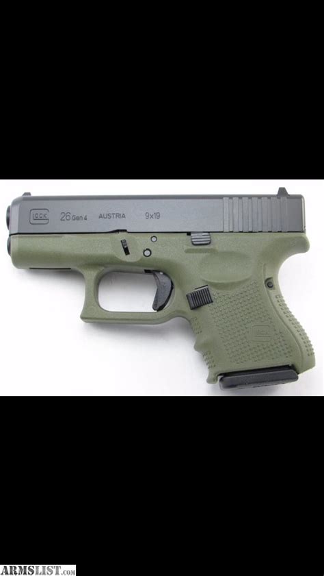 Armslist For Sale Glock 26 Gen4 Military Green