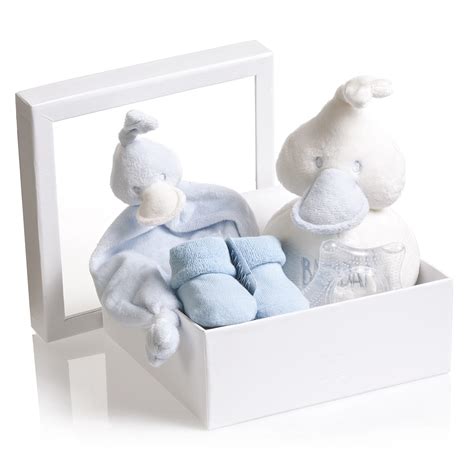 Perfect for newborn babies, baby showers or christenings. Baby Boy Gift Set | The Little Lavender Tree