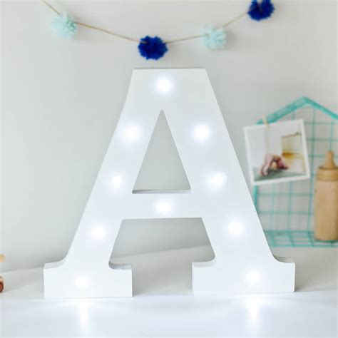 See more ideas about light letters, lights, lighted marquee letters. White Light Up Letters By The Letteroom ...