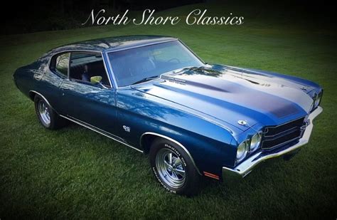 Used 1970 Chevrolet Chevelle Fathom Blue Restored Condition Ss For