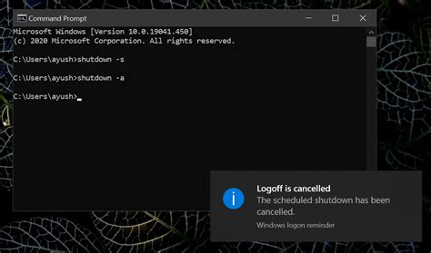 How To Shut Down A Computer Using Command Prompt Geeksforgeeks