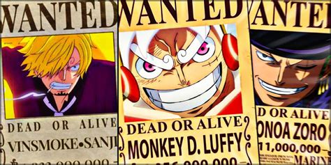One Piece The Bounties Of The Straw Hats After Egghead Explained