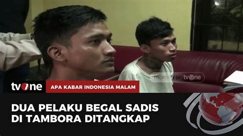 Dua Pelaku Begal Sadis Ditangkap Polisi Akim Tvone Youtube