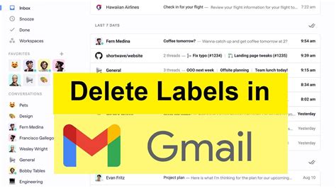 How To Delete Labels In Gmail Youtube