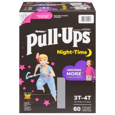 Huggies® Pull Ups® Night Time Training Pants 3t 4t Girl 60 Ct Food 4 Less