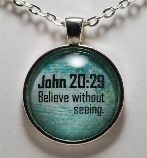 John 2029 Believe Without Seeing Hand Art Custom Scripture Etsy