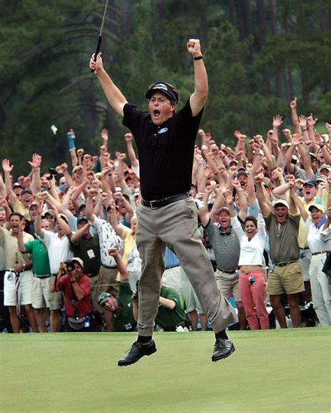 Phil Mickelson Wins The Masters In 2004 8x10 Sports Photo Az120