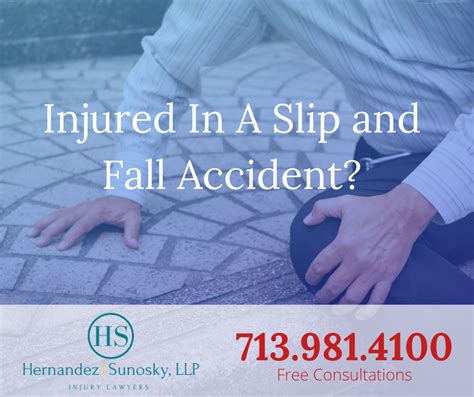Navigating A Slip And Fall Accident Claim In Texas — Hernandez Sunosky Llp