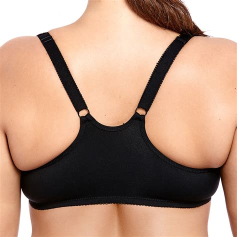 Delimira Womens Front Closure Bra Non Padded Seamless Underwire