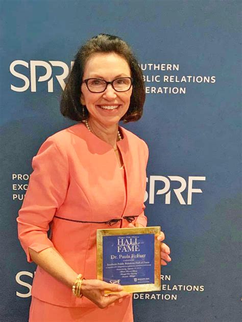 Dr Paula Furr Inducted Into Sprf Hall Of Fame Northwestern State University