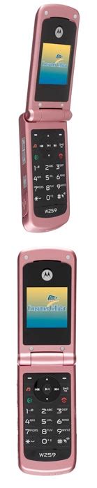 Motorola W259 Pink With Consumer Cellular