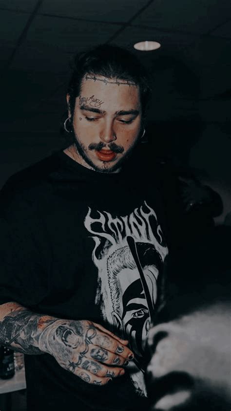 Post Malone Museum Quality Print Br