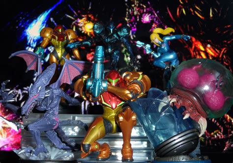 A History Of Metroid Amiibo Shinesparkers