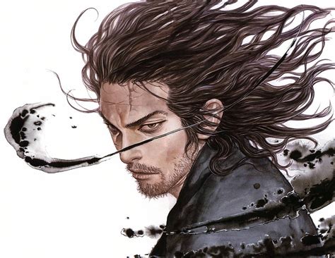 Miyamoto Musashi Art Berserk Vagabond Takehiko Inoue Anime