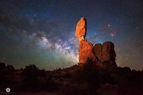 Milky Way Glitters Over Arches National Park Arches National Park