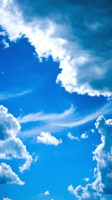 43 Blue Clouds Wallpaper On Wallpapersafari