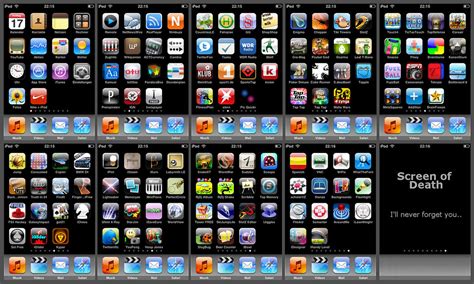 Ipod Touch Screens Screens Of My Ipod Touch 2nd Gen 16g Flickr
