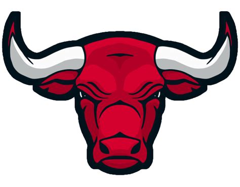 Chicago Bulls Logo Clip Art Bull Png Download Free