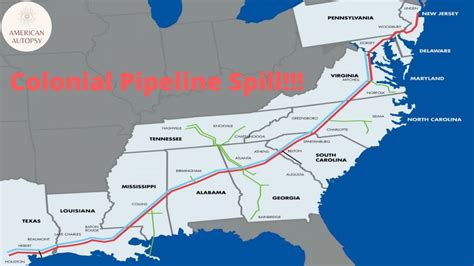 Colonial Pipeline Spill Youtube