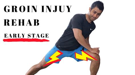 Groin Injury Adductors Rehabilitation Early Stage The First Two Weeks