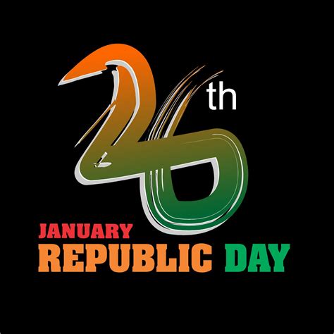 26 January Republic Day Vector Design Cdr File Tr Bahadurpur