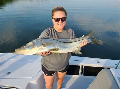 Guide Tampa Snook Fishing Bag´em Fishing Charters