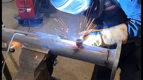 How To Pipe Weld Tips Tricks Mig Pipe Welding Fabrication Youtube