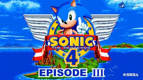 Sonic 4 Episode 3 Title Screen ~ Sonic Mania Plus Mods Youtube