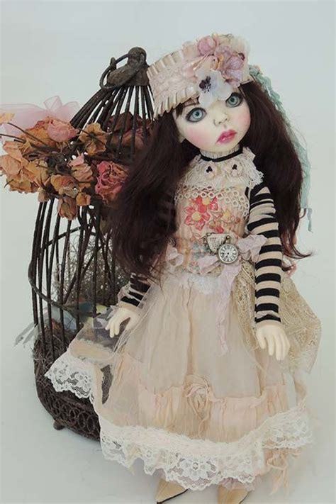 Gorgeous Victorian Rose Doll Dress By Linda Dykman