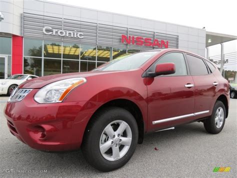 2013 Cayenne Red Nissan Rogue S 87618246 Photo 5 Car