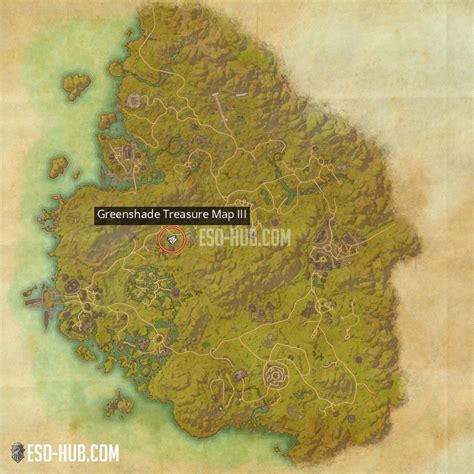 Greenshade Treasure Map Iii Eso Hub Elder Scrolls Online